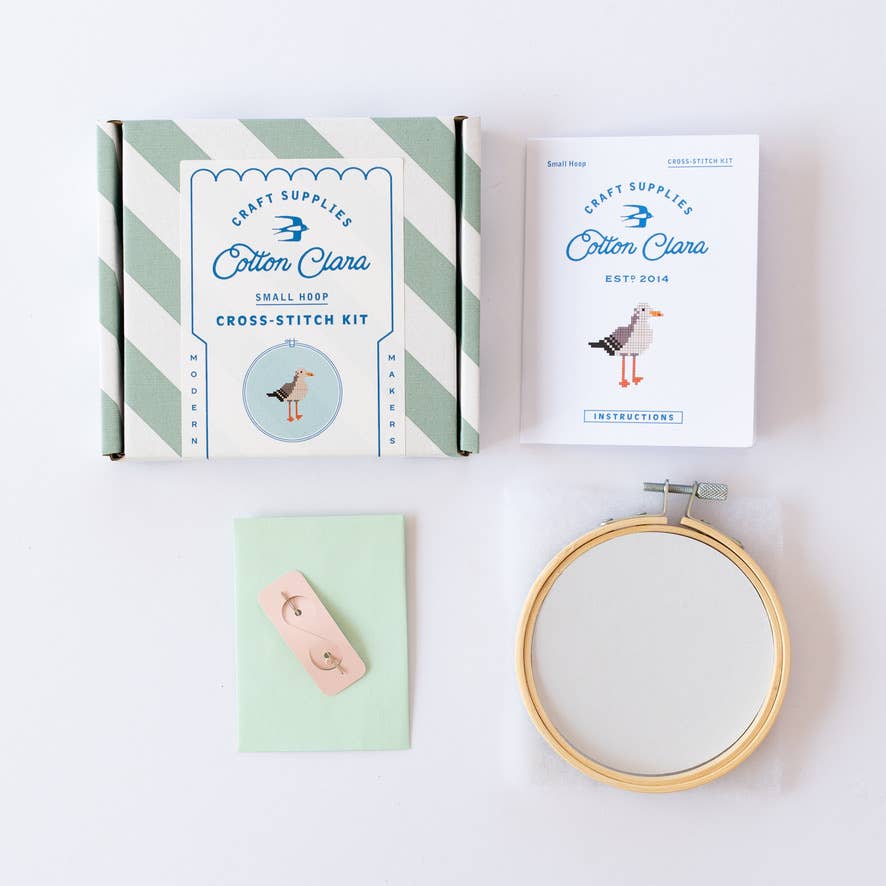 Kit de point de croix - Canard  | Cotton Clara