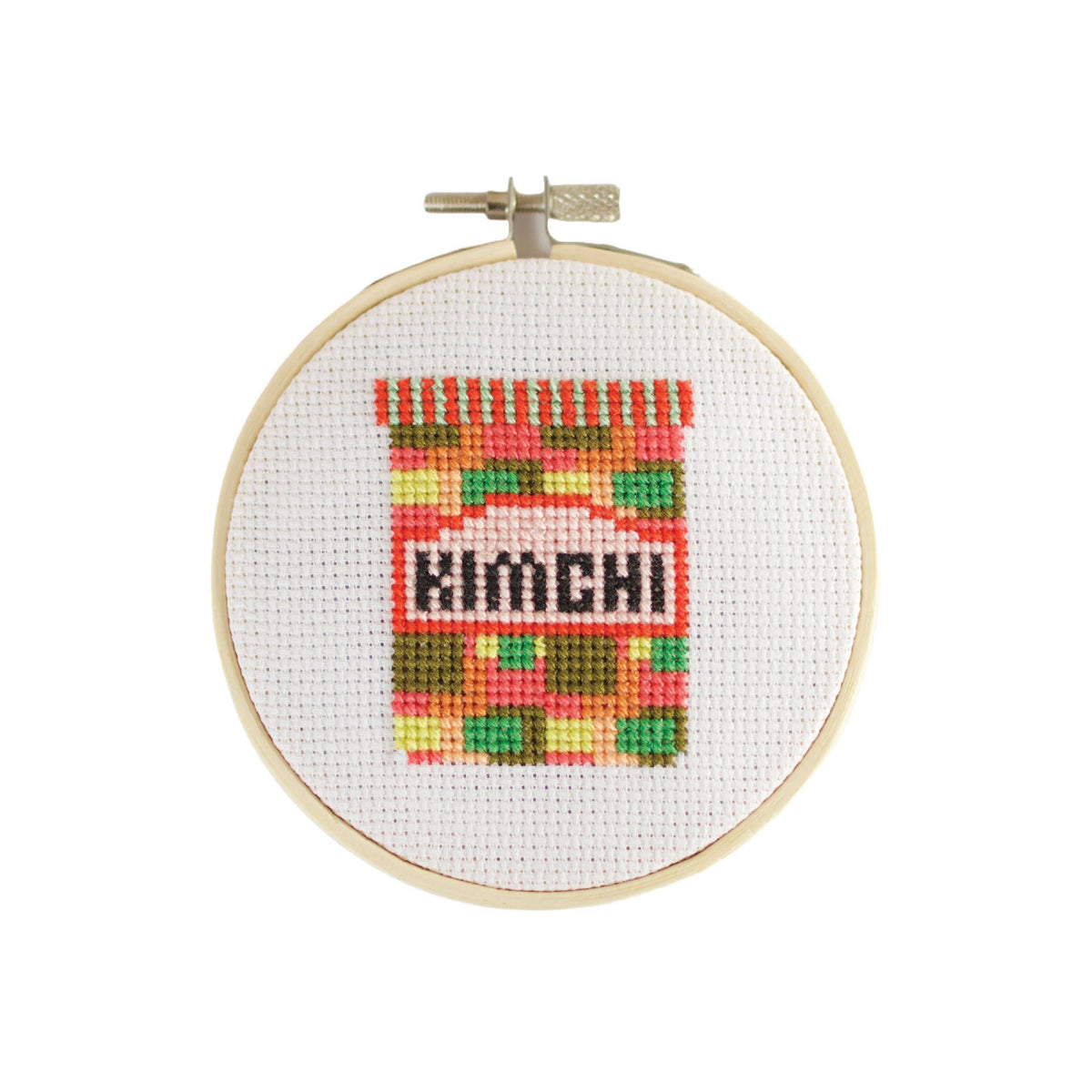 Kit de point de croix - Kimchi | Cotton Clara