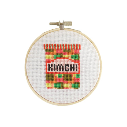Kit de point de croix - Kimchi | Cotton Clara