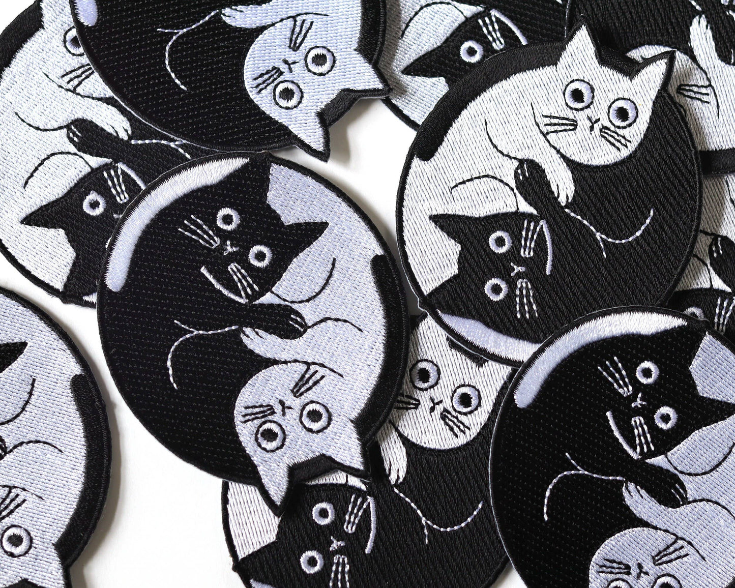 Patch thermocollant Chats Ying Yang - RippleSplash