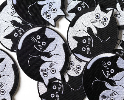Patch thermocollant Chats Ying Yang - RippleSplash