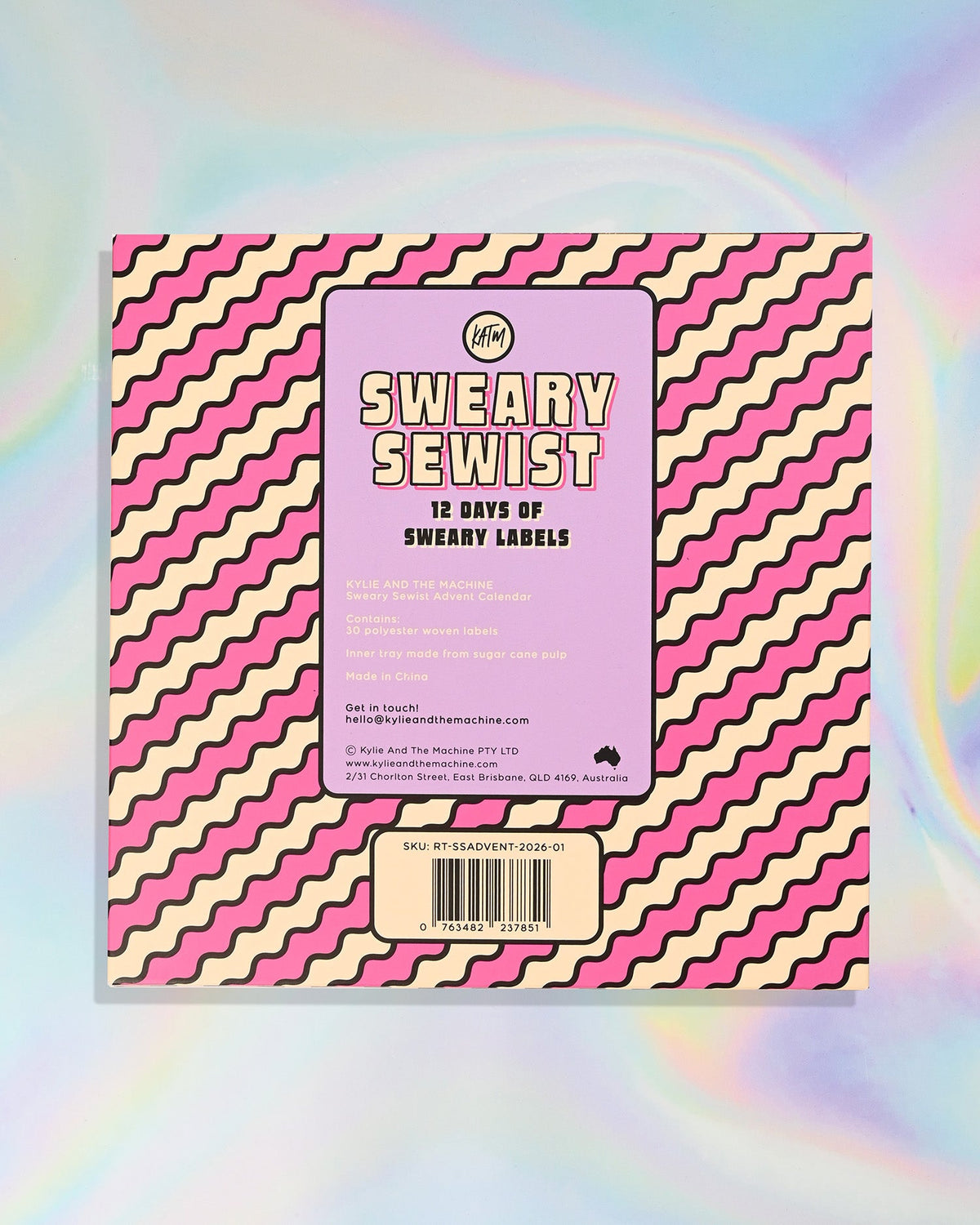 PRÉVENTE - Calendrier de l'avent 2026 12 cases "Sweary sewist" - KATM