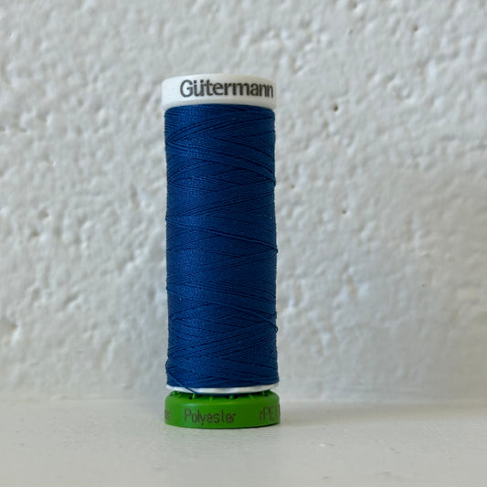 Recycled polyester yarn / rPet - 214 river blue - GÜTERMANN