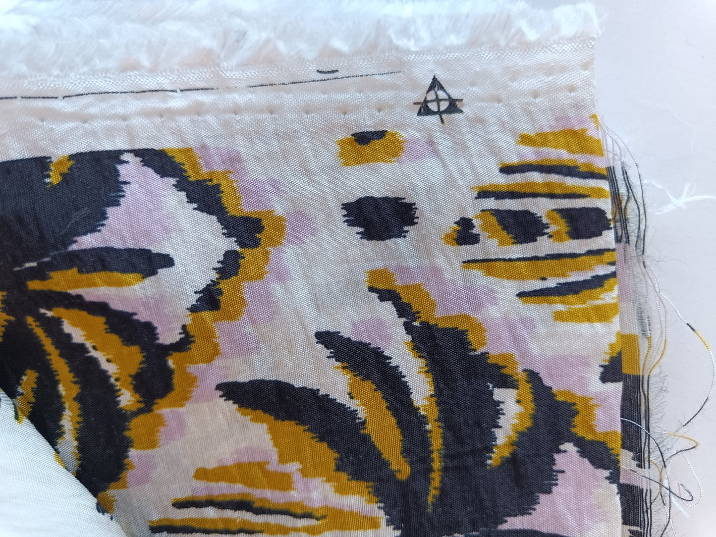 Tissu palmiers - Coupon #215