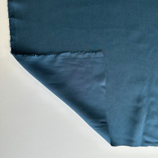 Lyocell Twill - Teal Blue