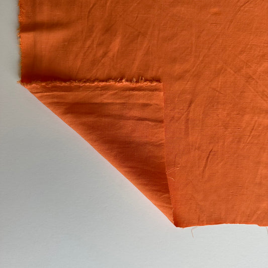 Viscose / Linen - Orange