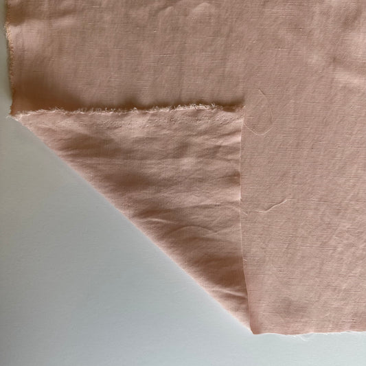 Viscose / Linen - Pale pink