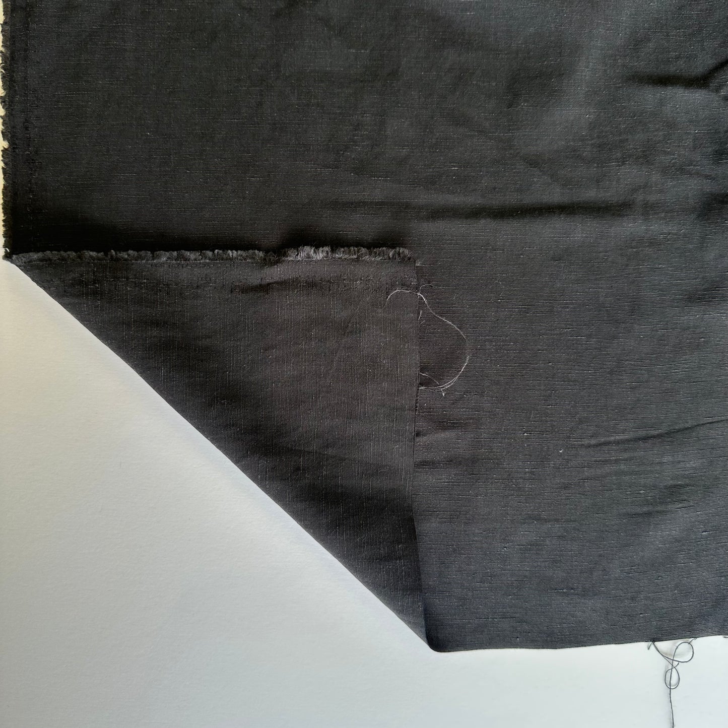Viscose / Lin  - Noir