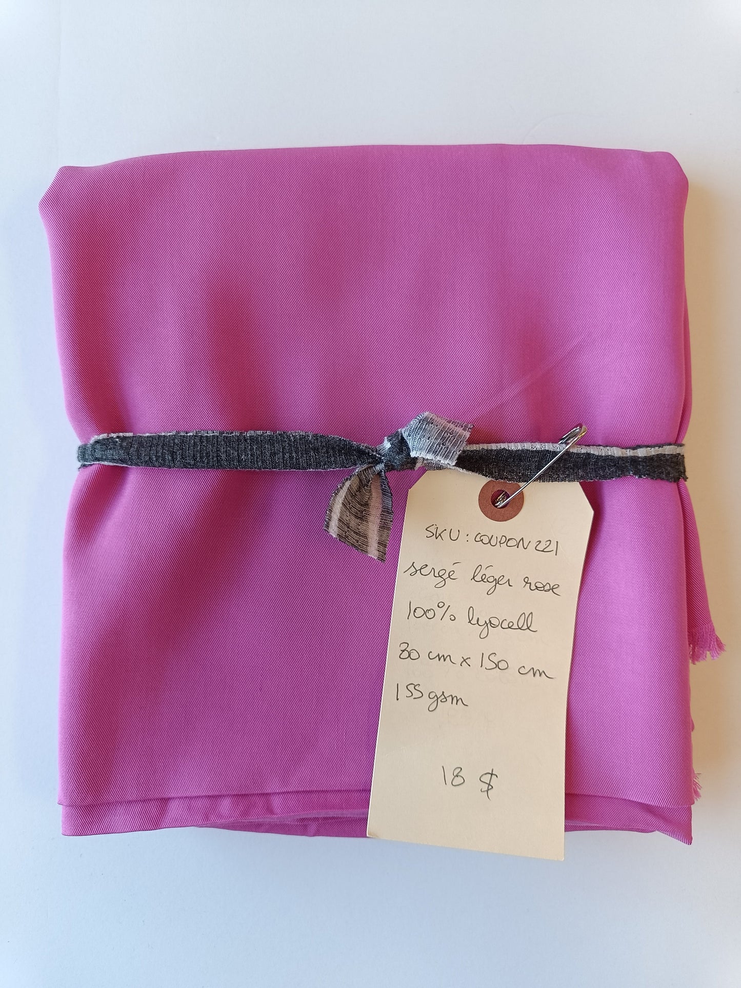 Sergé de lyocell - Coupon #221