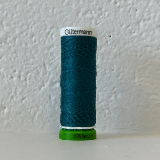Recycled polyester yarn / rPet - 223 teal - GÜTERMANN