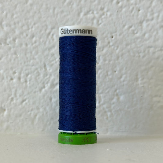 Recycled polyester yarn / rPet - 232 marine - GÜTERMANN