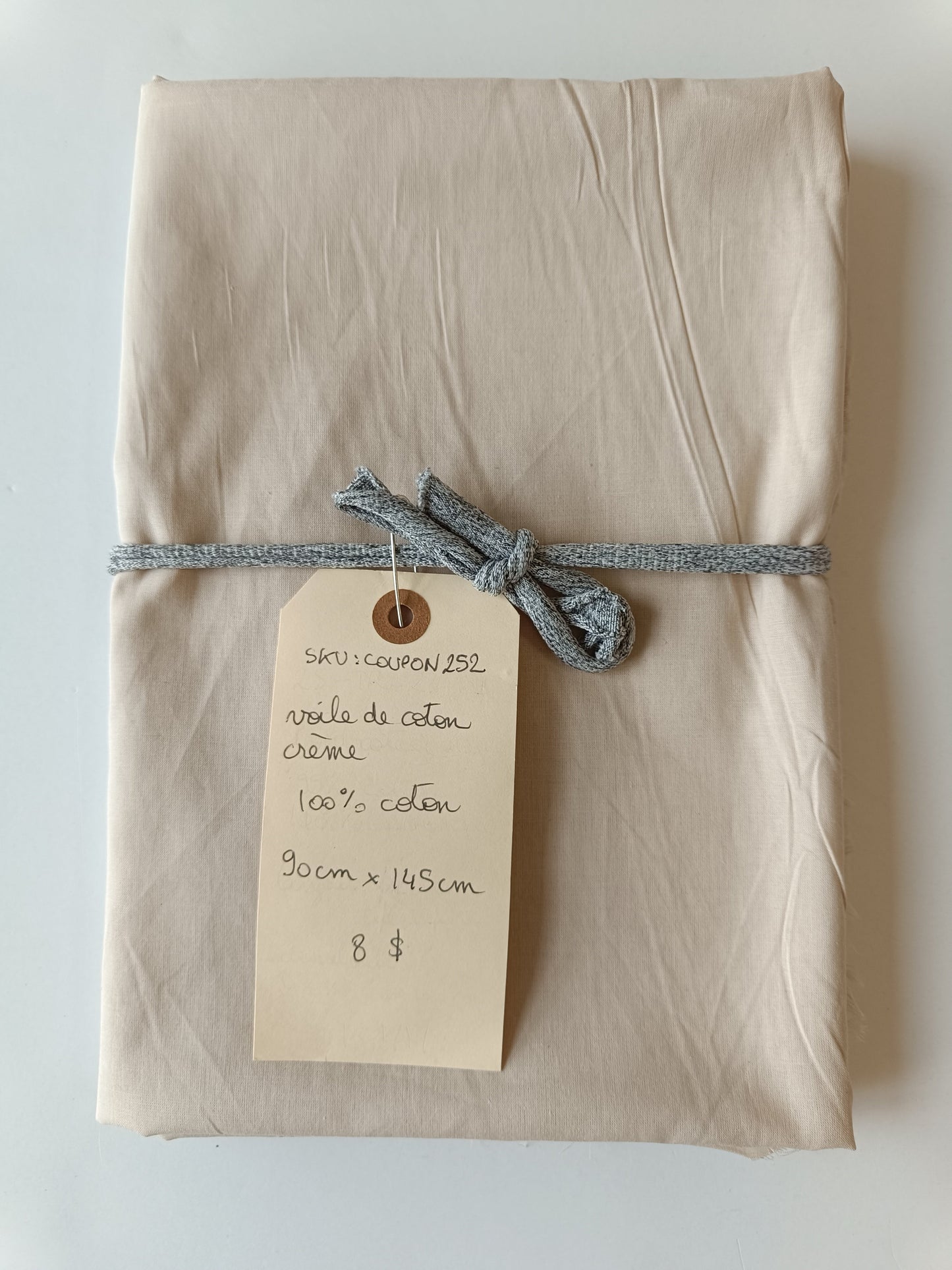 Voile de coton - Coupon #252