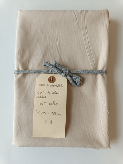 Voile de coton - Coupon #252