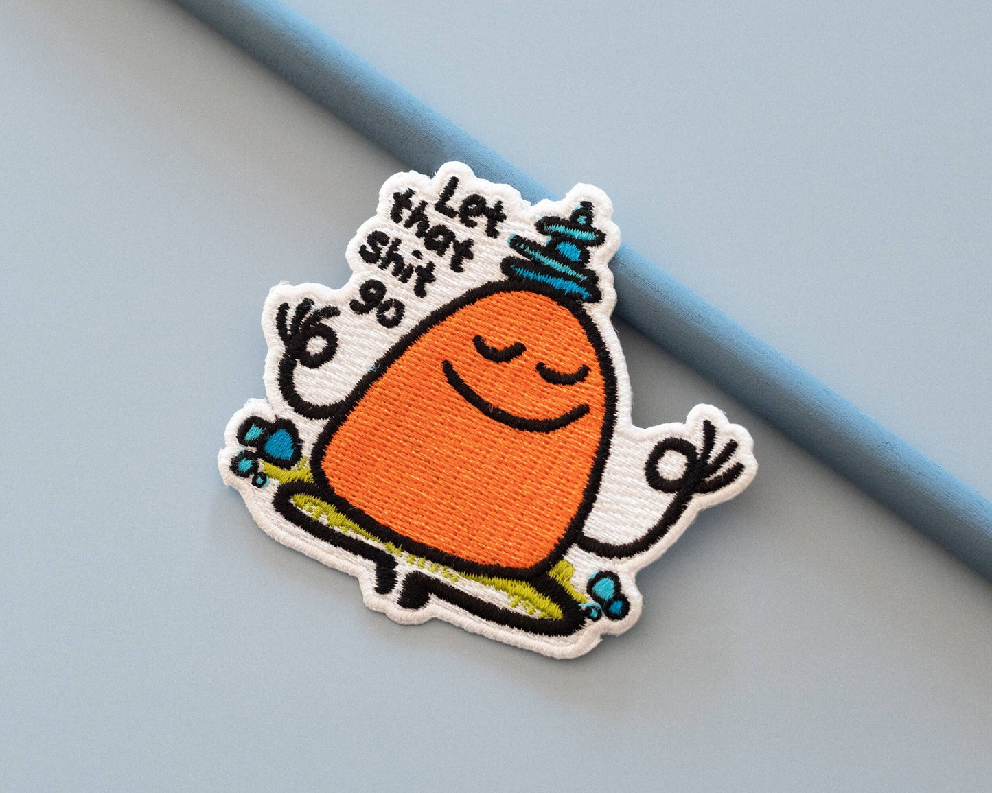 Patch thermocollant «Let That Shit Go» - RippleSplash