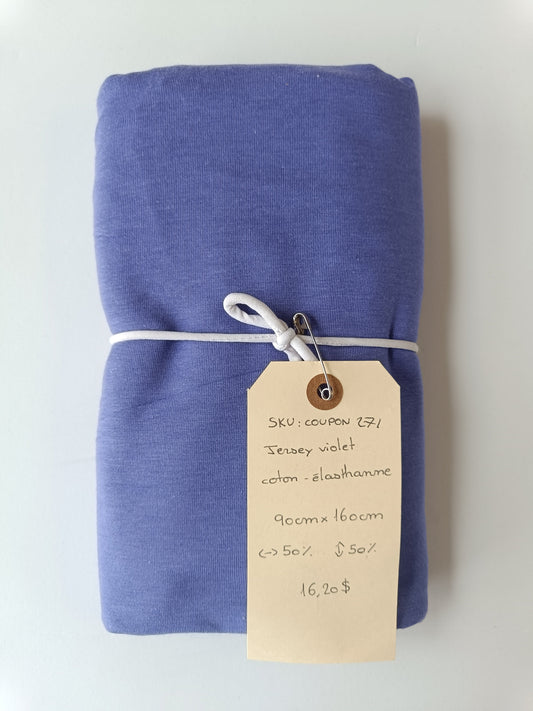 Jersey de coton - Coupon #271