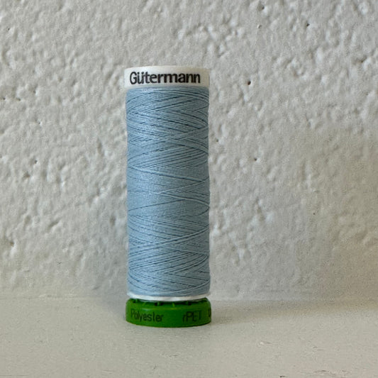 Recycled polyester yarn / rPet - 276 powder blue - GÜTERMANN