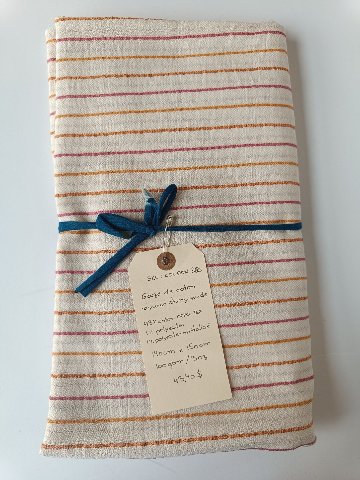 Gaze de coton - Coupon #280