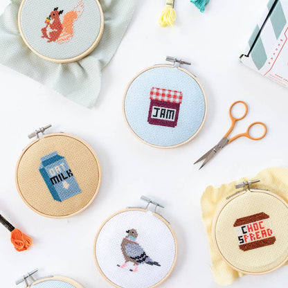 Kit de point de croix - Confiture | Cotton Clara