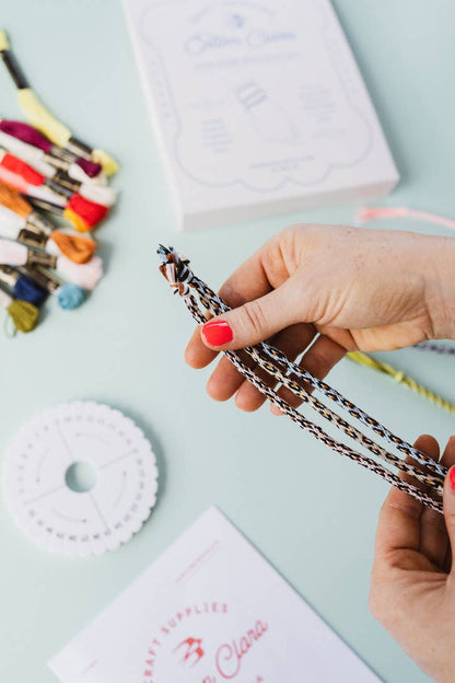 Kit de bracelets d'amitié Kumihimo | Cotton Clara