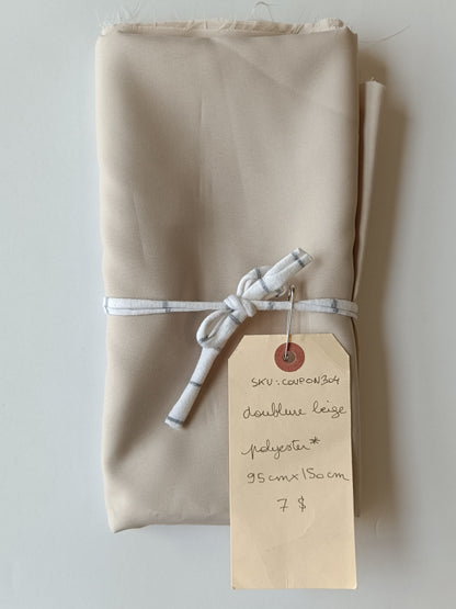 Doublure de polyester - Coupon #304