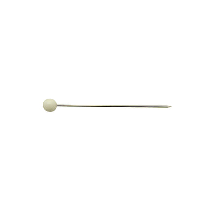 HEIRLOOM plastic head all-purpose pins - white - 38mm (11⁄2″)