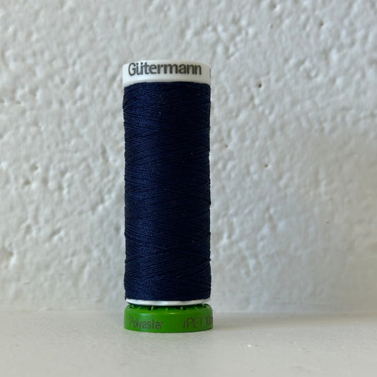 Recycled Polyester Yarn / rPet - 310 Dark Blue - GÜTERMANN