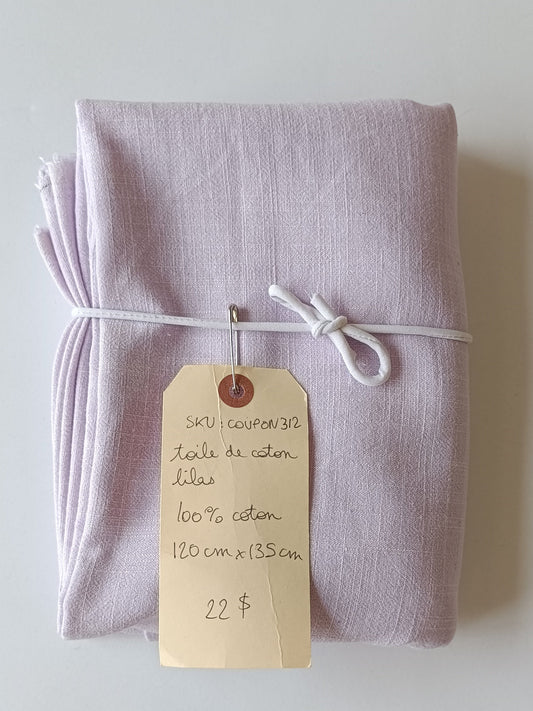 Toile de coton - Coupon #312