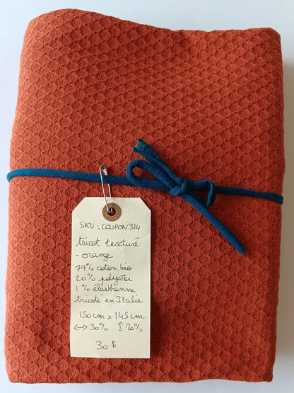 Tricot texturé - Coupon #314