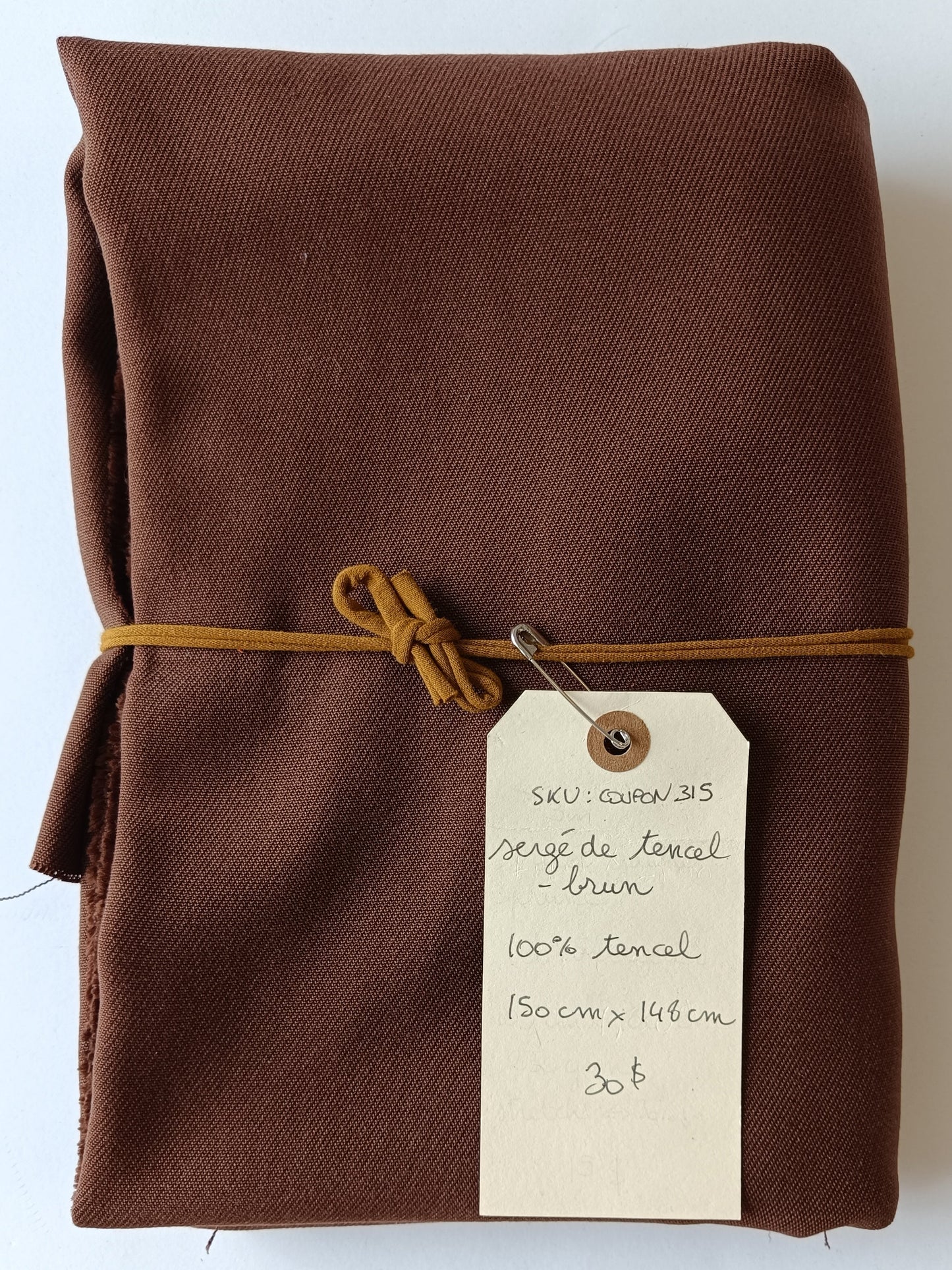 Sergé de tencel - Coupon #315