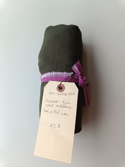 Viscose/lin - Coupon #325