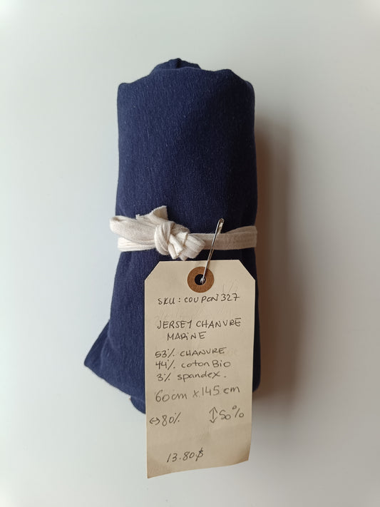 Jersey de chanvre - Coupon #327