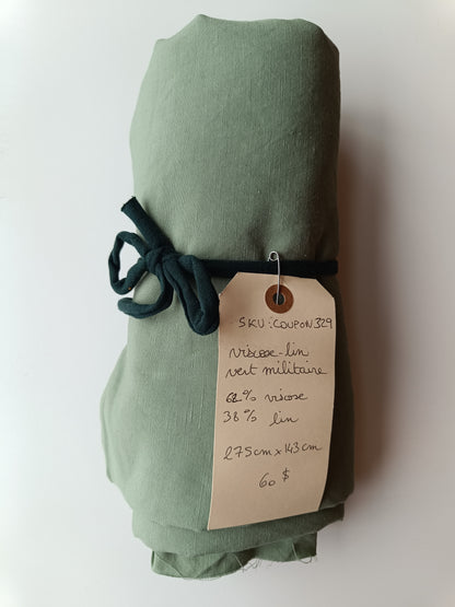 Viscose/lin - Coupon #329