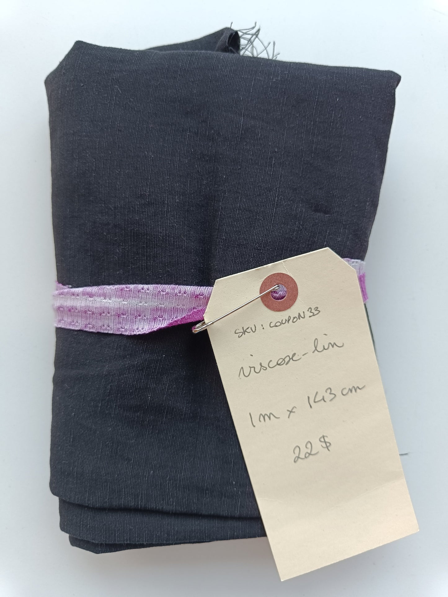Viscose et Lin - Coupon #33