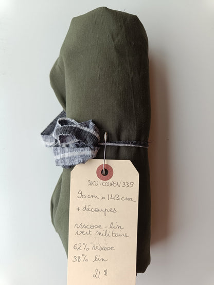 Viscose/lin - Coupon #335