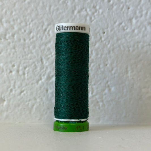 Recycled polyester yarn / rPet - 340 Emerald - GÜTERMANN