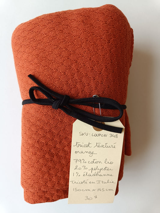Tricot texturé - Coupon #348