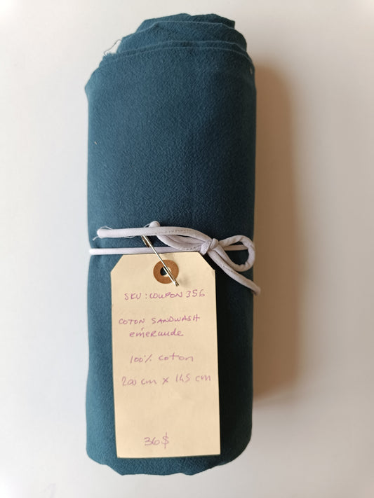 Coton sandwash - Coupon #356