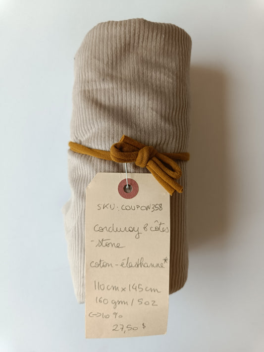 Corduroy 7 côtes - Coupon #358