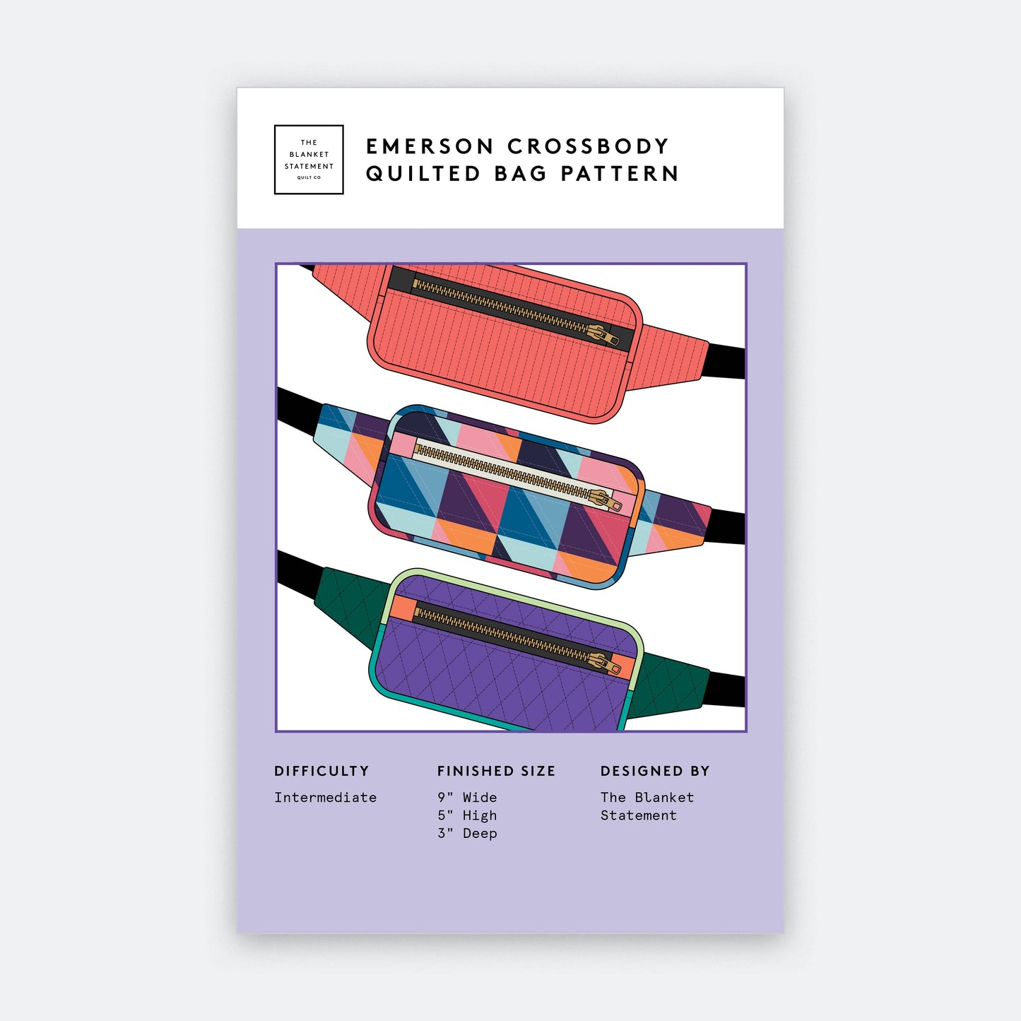 Emerson Crossbody Bag Pattern