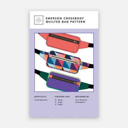 Emerson Crossbody Bag Pattern