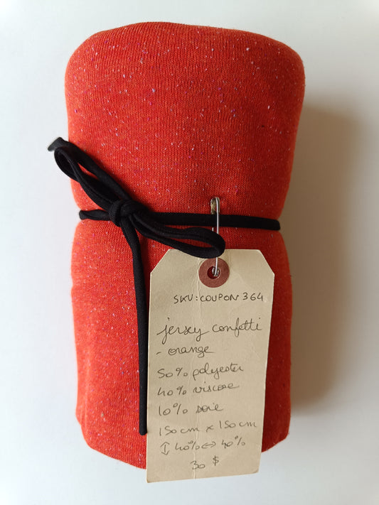Jersey confetti - Coupon #364