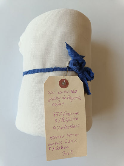 Jersey de rayonne  - Coupon #367