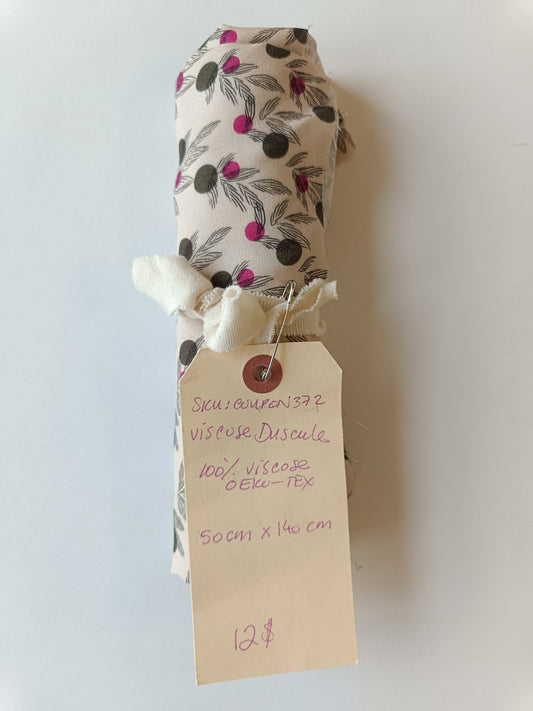 Toile de viscose - Coupon #372