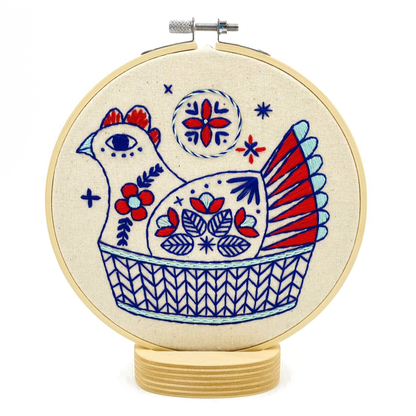 Kit de broderie complet French Hen
