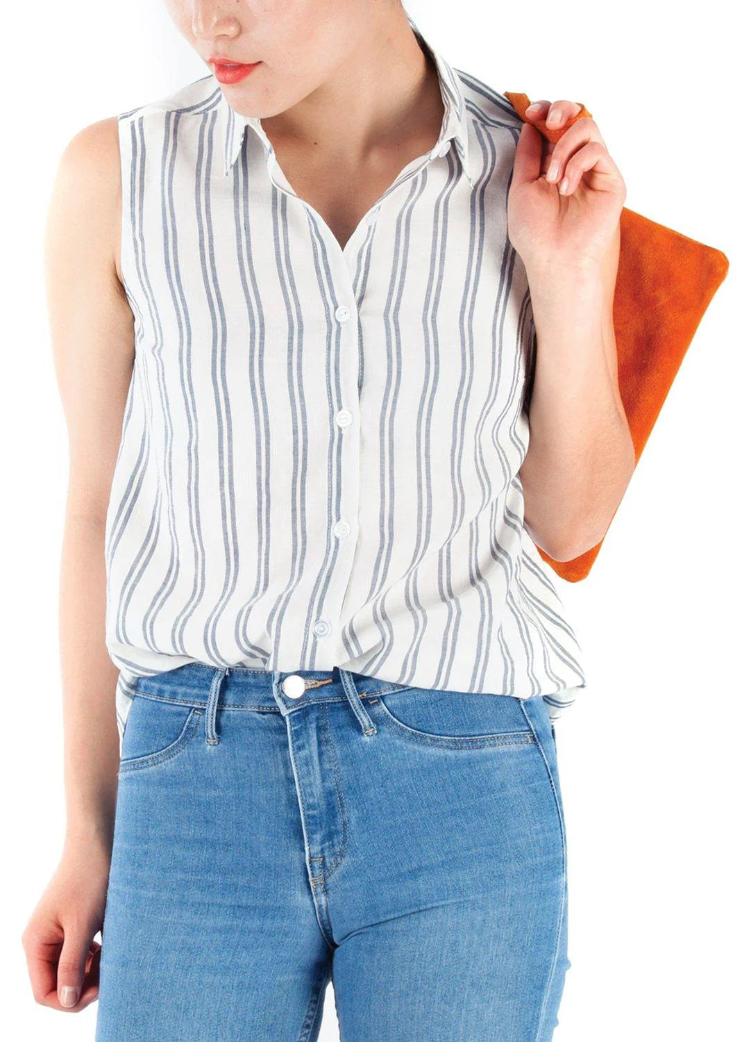 ROSE sleeveless blouse 3881 | Paper pattern - Jalie