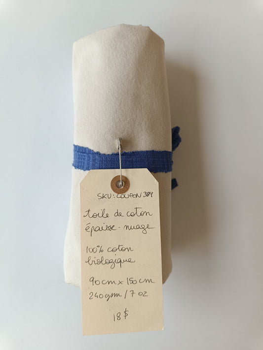 Toile de coton épaisse - Coupon #389