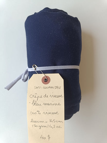 Crêpe de viscose - Coupon #390