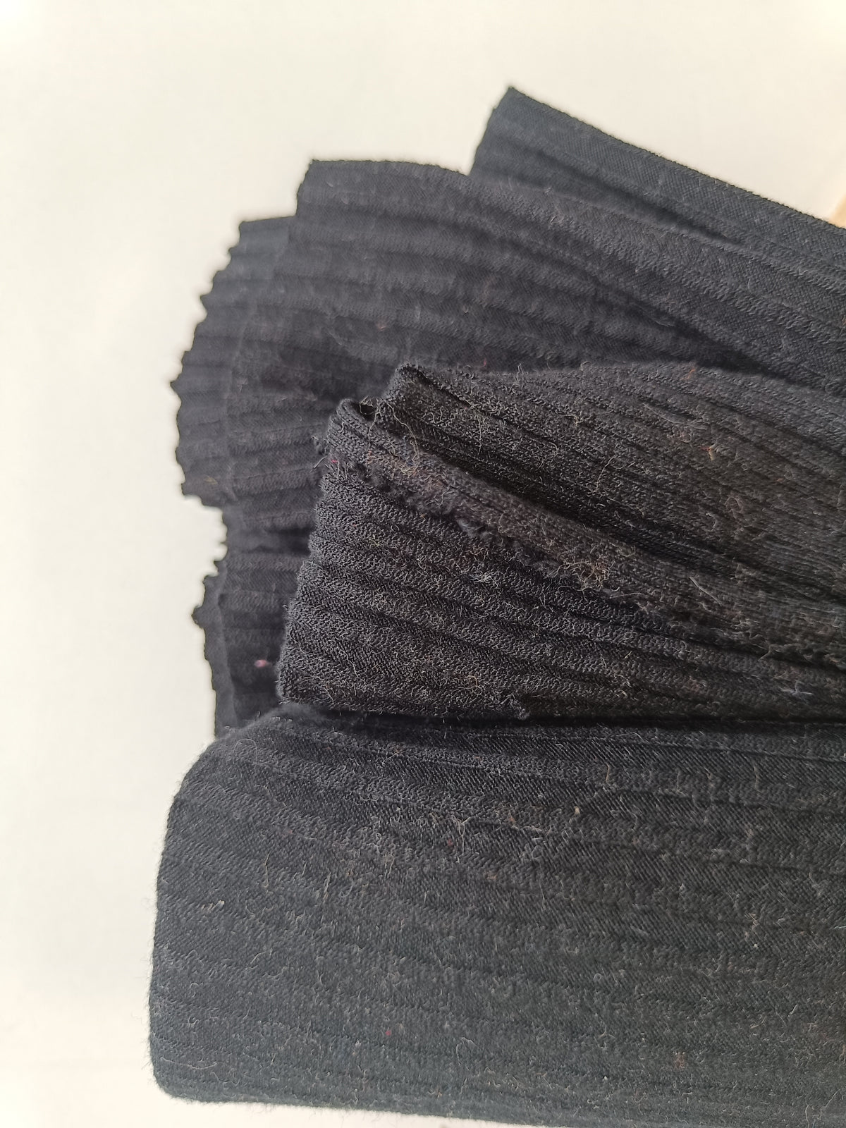 Tricot côtelé coton/tencel - Coupon #397