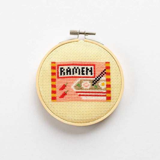 Kit de point de croix - Ramen | Cotton Clara