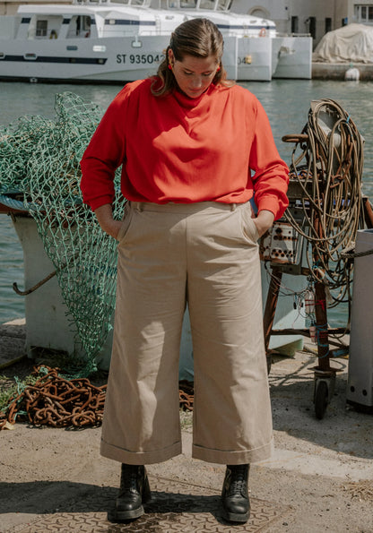 Pantalon Récif - Patron papier - Maison Fauve